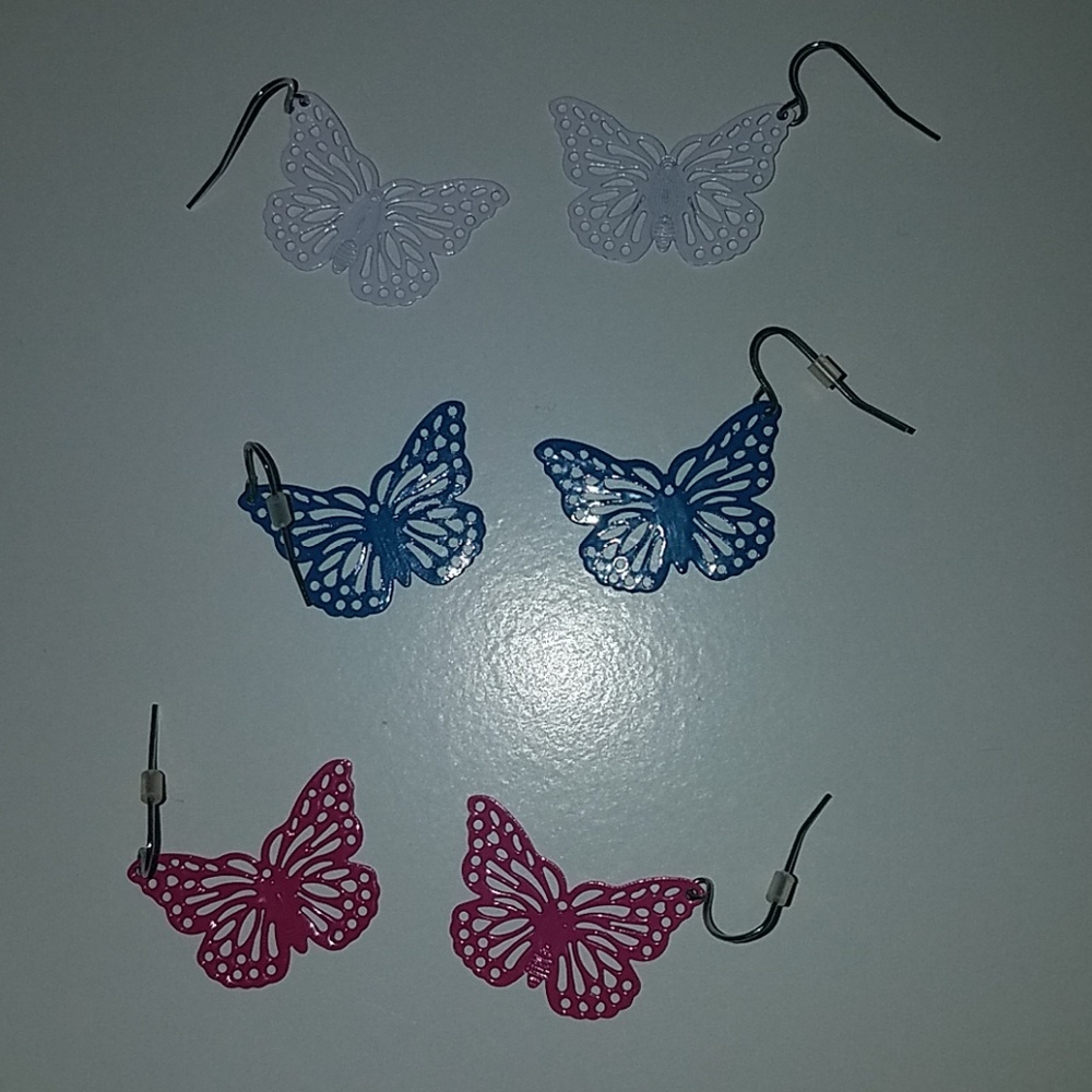 Butterfly earrings